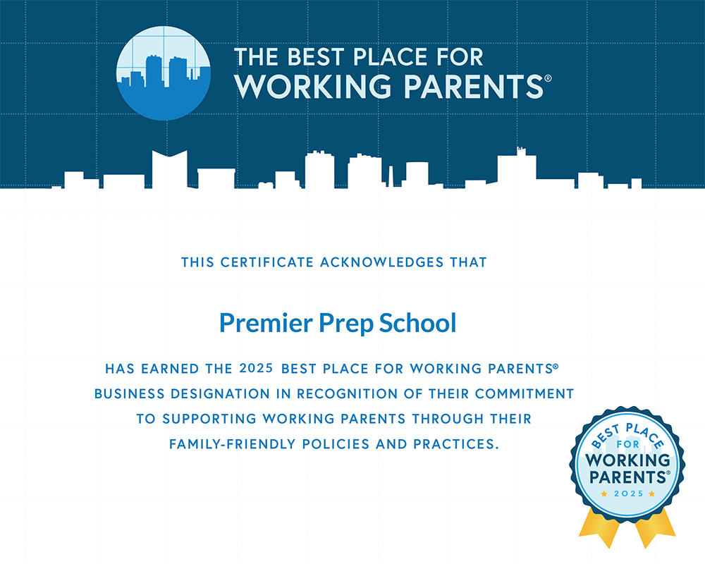 National Working Parents Award Certificate